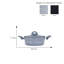 ROYALFORD Non-Stick Aluminum Standard Pot-46829492-46829495