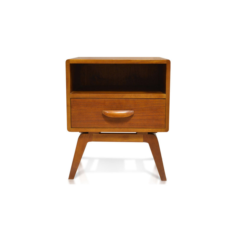 Tango 1 - Drawer Solid Wood Nightstand