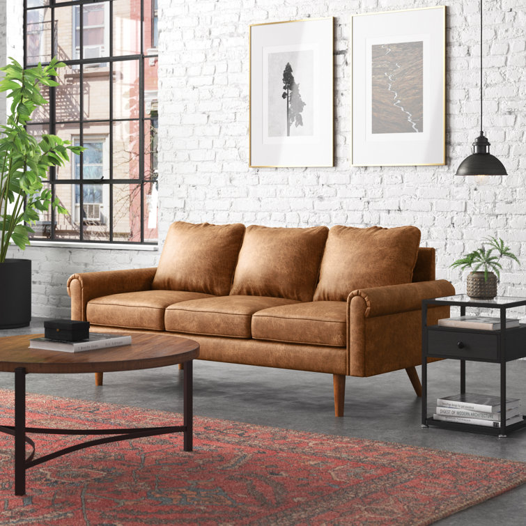 Open Box: Brooklyn Leather Sofa