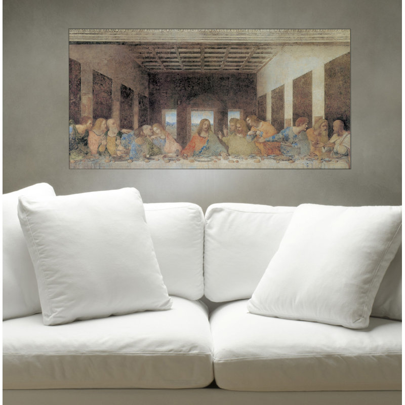 The Last Supper (Today) by Da Vinci - Single Picture Frame Print on MDF
