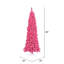 Flocked Pink Fir Artificial Fir Christmas Tree-559468751-576680504