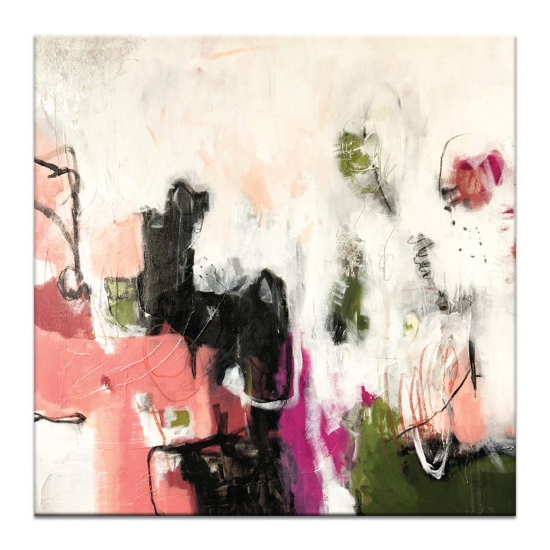 That's My Jam by Julie Ahmad - Wrapped Canvas Gallery-Wrapped Canvas Giclée, Wrapped Canvas, 16" H x 16" W