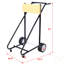 Support de moteur hors-bord pour bateau, chariot de transport de moteur pour le rangement, capacité de poids de 313 lb, avec roues (bois)-127679607