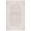 Antonyio Abstract Handmade Tufted Area Rug in Natural/Ivory-1937648734
