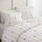 Soft Microfiber Bedding Sets, Full Queen Bow Embroidered Modern Home