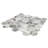 Eterna Hex 1" x 1" Glass Mosaic Floor & Wall Tile-119116833