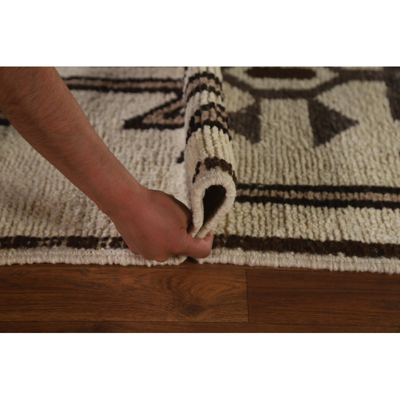 Tapis turc kurde à teinture naturelle 3 x 13