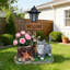 Statue de jardinière chat pour décoration extérieure