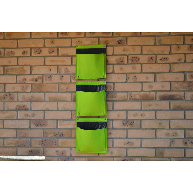 LosPalmos Wall Planter, Lime Green