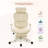 Ergonomic Mesh Task Chair, High Back Office Chair with 3-Level Recline Lock, Task Chair with Adjustable Headrest & Armrest & Backrest, Lumbar Support, and Retractable Footstool-1705410991-1703563824