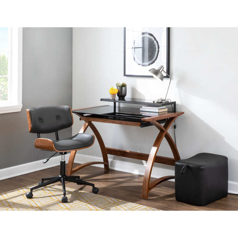 Chaise de bureau réglable Mid-Century