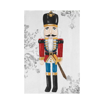 Elegant Nutcracker II 1 Piece Wrapped Canvas Wall Art