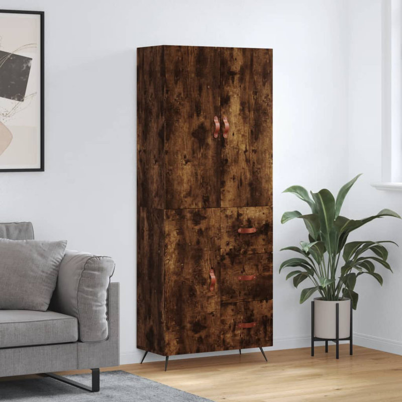 Abdirahim 69.5cm Sideboard, Smoked Oak