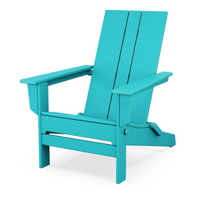 POLYWOOD x ALLModern Folding Adirondack Chair by AllModern