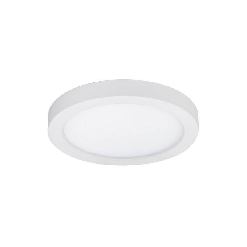 Acrylic LED Flush Mount, White, 3000K