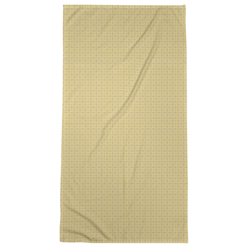 Katelyn Elizabeth Bath Towel, Yellow/Pink