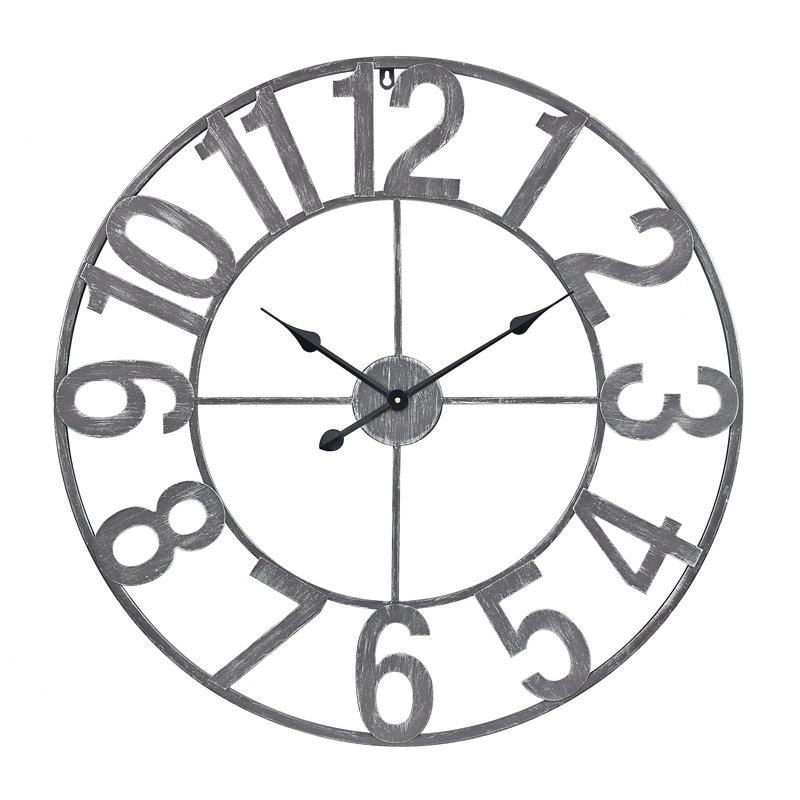 Très grande horloge murale supérieure Shockerwick, Étain, Moyen
