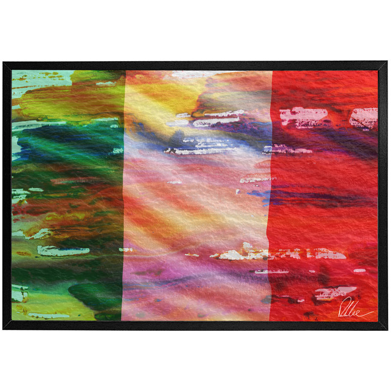 Single Picture Frame Print, Black, 76cm H x 114cm W x 4cm D