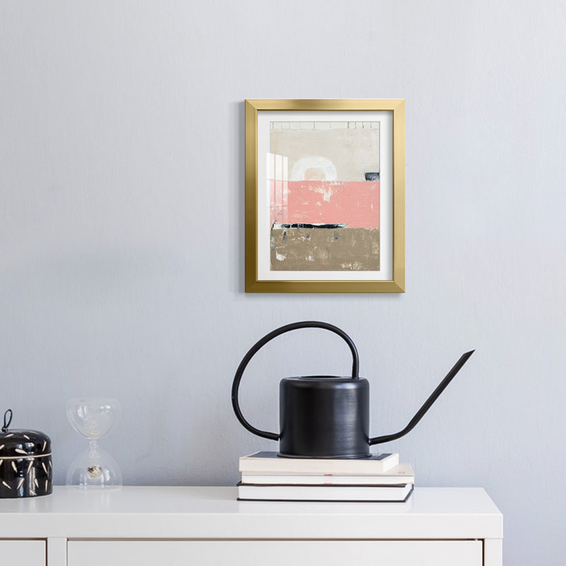 Sweet Remix -Framed Print, 28.5" H x 20.5" W, Gold