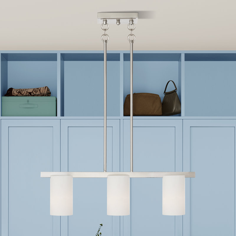 Delvin 3 - Light Pendant, Brushed Nickel