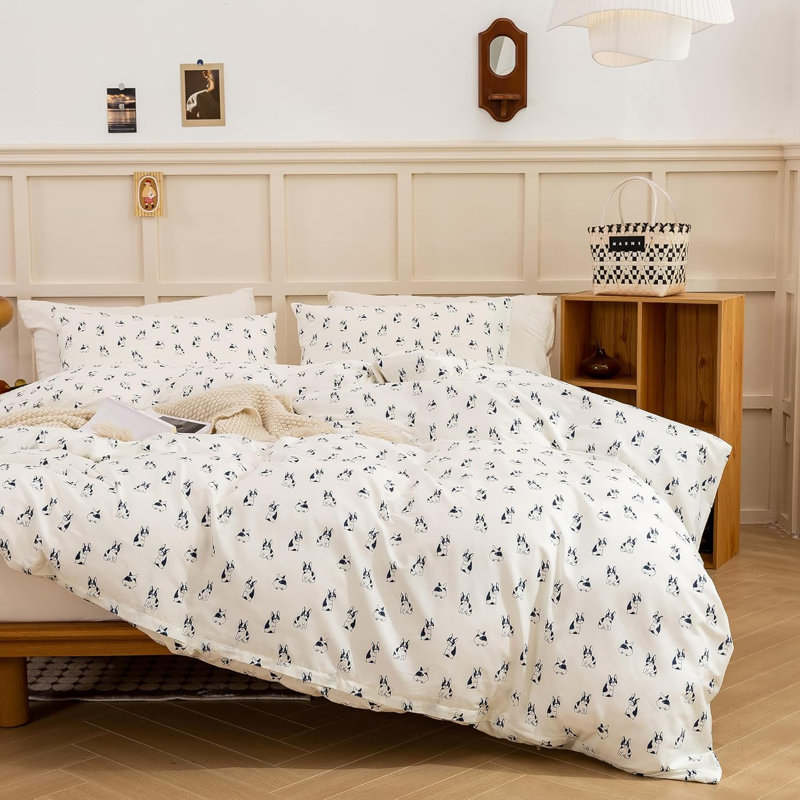 Cotton Blend Duvet Cover Set
