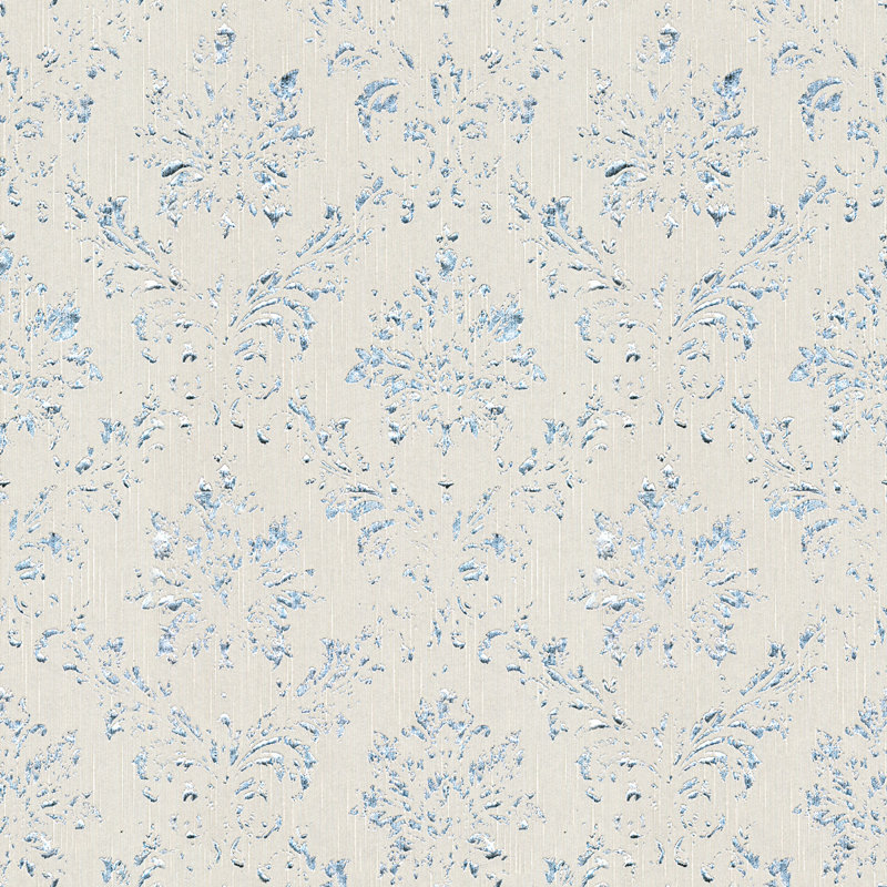 Calabro 10.05m x 53cm Matte Wallpaper Roll, Grey