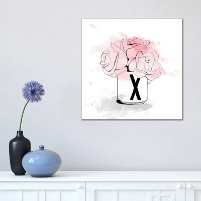 X Bouquet by Alison Petrie - Wrapped Canvas Painting