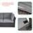 5 - Person Modular Patio Conversation Sets with Cushions-98637091