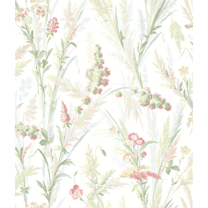 Andry Floral Roll, Green