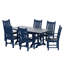 Ensemble de salle à manger rectangulaire pour 6 personnes 70 "" Laguna-756517423