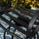 Alyne Metal Outdoor Stool with Cushion