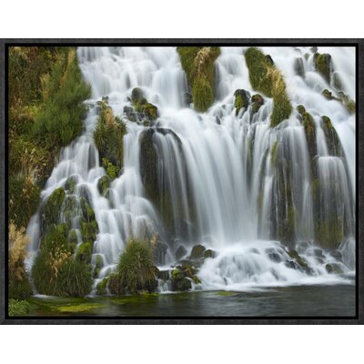 Waterfall, Niagara Springs, Thousand Springs State Park, Idaho by Tim Fitzharris Framed Photographic Print on Canvas -  Global Gallery, GCF-396633-1216-175