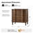 Sessoms Coastal Traditional 3-Drawer Curved End Table with Pull-out Shelf and Simple Assembly and Charging Station-282496733