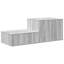 Storage Cabinet 127 X 41 X 40 Cm Engineered Wood-1451776859