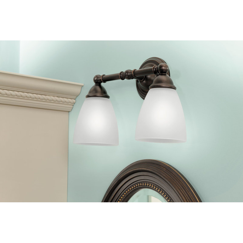 Brantford 2-Light Vanity Light, Oil Rubbed Bronze