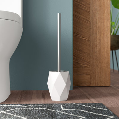 Ivy Bronx Cremont Toilet Brush And Holder