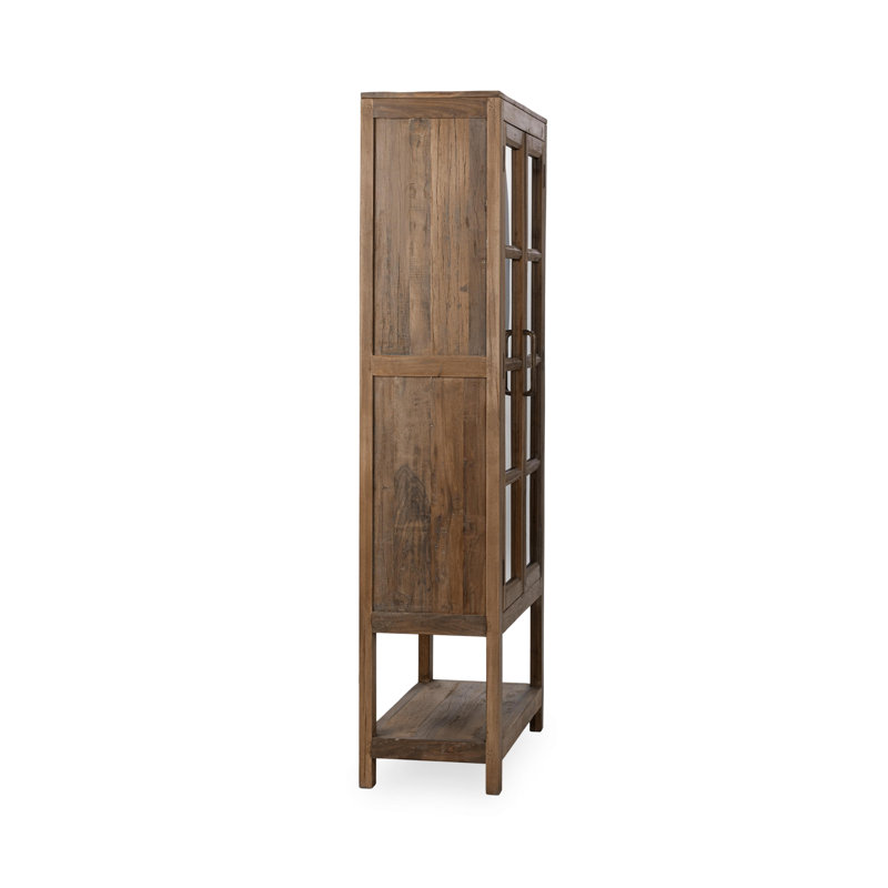 Kharga Reclaimed Wood Display Cabinet