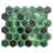 Agate 2" x 2" Glossy Porcelain Mosaic Wall Tile-98977104