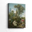 La réunion (Le Rendez-vous) - Toile tendue par Jean-Honoré Fragonard-687543633