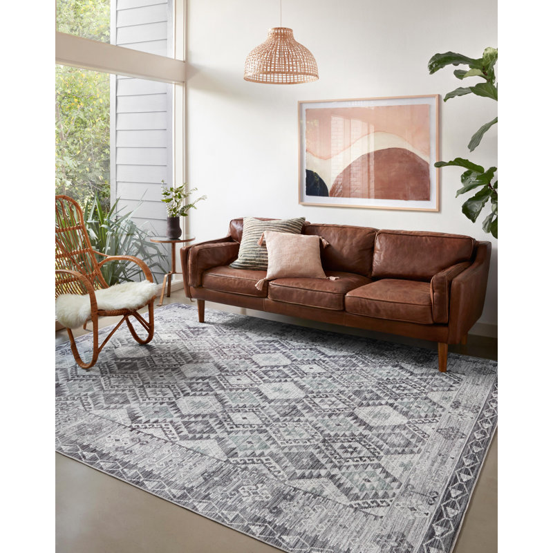 Maysonet Southwestern Indoor Rug, Rectangle 8'6" x 11'6"