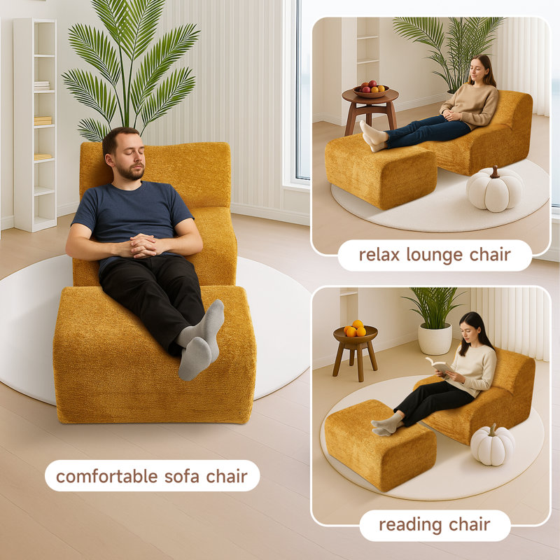 Fauteuil 1 place, Yellow