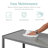 Hekimhan 5-Piece Kitchen Dining Table Set w/ Glass Tabletop, 4 Faux Leather Chairs-347575863-351290950