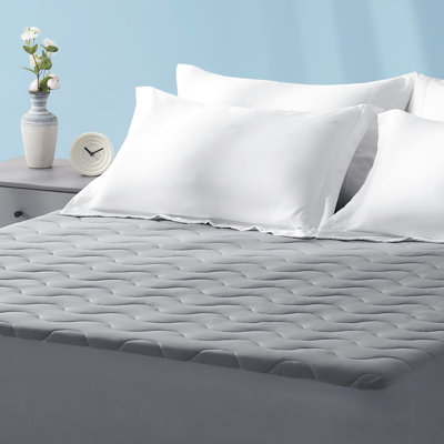 Mattress Protector Cooling Waterproof Quilted Fitted Mattress Cover with Deep Pocket