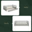 Lit de jour avec base de lit gigogne, taille simple-2018960072