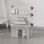 Boîte de rangement transparente Superio avec couvercle, bacs de rangement en plastique de 2,5 pintes pour l'organisation, caisses empilables, sans BPA, non toxiques, sans odeur, organisateurs, paquet de 4-1245397961