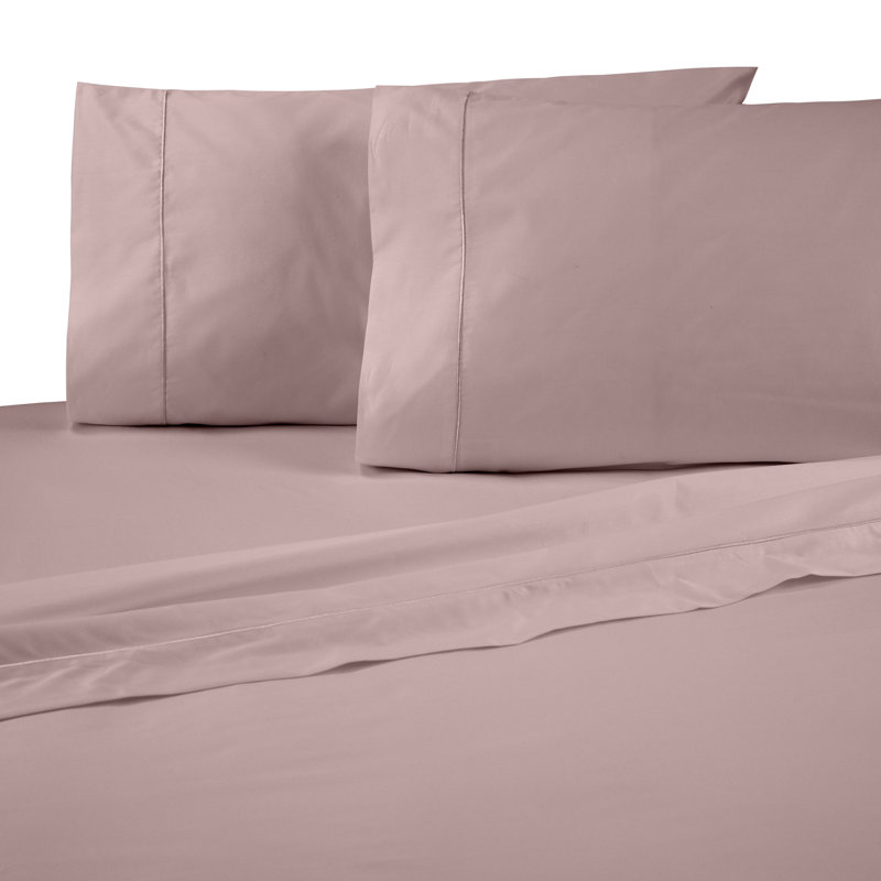 Supima 100% Cotton Standard Sheet Set, Bright White, King Sheet Set with 2 Pillowcases