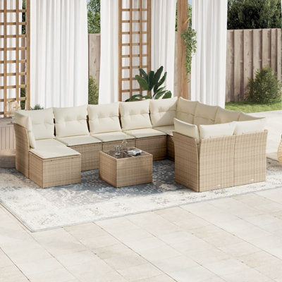 Ensemble de canapé de jardin Vidaxl