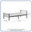 Austin Metal Twin Bed-112216150