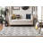 Kelty Hand Woven Wool Geometric Rug-26830827