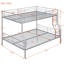 Lit superposé double Alaira pour enfants-2011797142